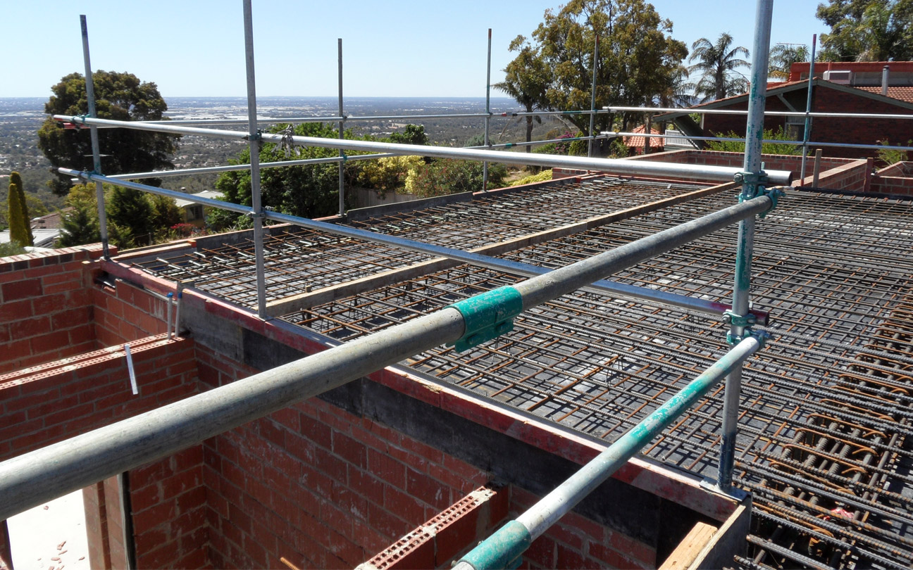 Suspended Slab Reo Inspection - Perth Hills WA