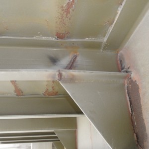 Corroded Steel Beams and Gussets