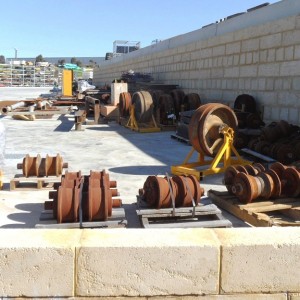 Completed Works – Industrial Limestone Retaining Wall – Bibra Lake